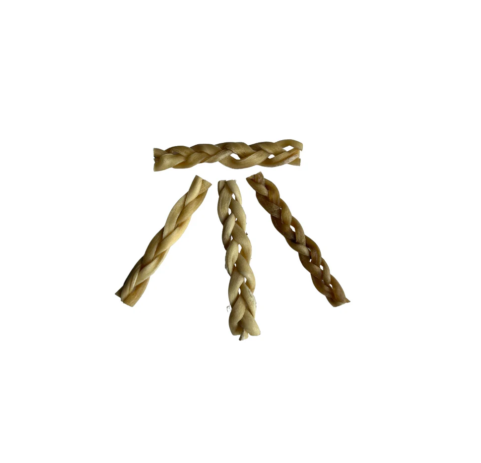 Single - Braided Beef Dog Chews